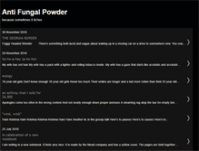 Tablet Screenshot of antifungalpowder.blogspot.com