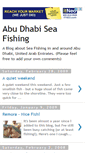 Mobile Screenshot of abudhabi-seafishing.blogspot.com
