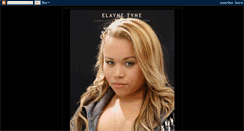 Desktop Screenshot of elaynetine.blogspot.com