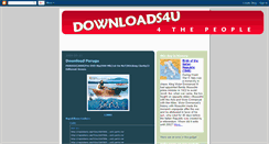 Desktop Screenshot of downloadall4u.blogspot.com