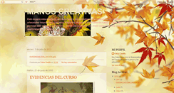 Desktop Screenshot of manosencreacion.blogspot.com