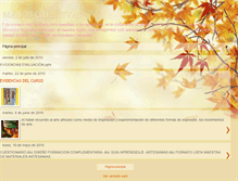 Tablet Screenshot of manosencreacion.blogspot.com