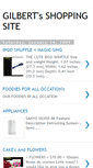 Mobile Screenshot of gilbertshoppingsite.blogspot.com