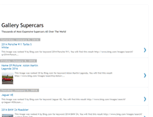 Tablet Screenshot of gallerycars.blogspot.com