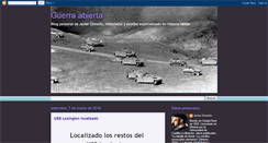Desktop Screenshot of guerra-abierta.blogspot.com