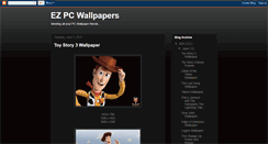 Desktop Screenshot of ezpcwallpapers.blogspot.com