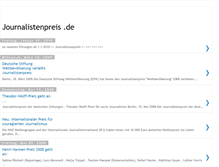 Tablet Screenshot of journalistenpreis.blogspot.com