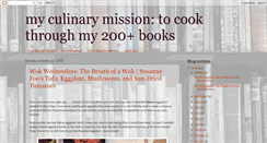 Desktop Screenshot of myculinarymission.blogspot.com