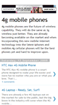 Mobile Screenshot of 4gmobilephones.blogspot.com