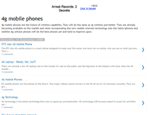 Tablet Screenshot of 4gmobilephones.blogspot.com