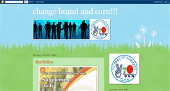 Desktop Screenshot of changebrandandearn.blogspot.com