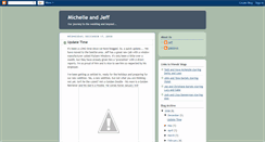 Desktop Screenshot of michelleandjeff.blogspot.com