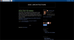 Desktop Screenshot of odgarchitecture.blogspot.com