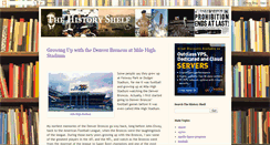 Desktop Screenshot of historyshelf.blogspot.com