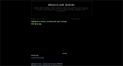 Desktop Screenshot of brazilianbikini-hotnews.blogspot.com