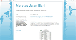 Desktop Screenshot of mushollamahagoni.blogspot.com