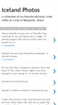 Mobile Screenshot of icelandphotos.blogspot.com