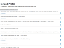 Tablet Screenshot of icelandphotos.blogspot.com