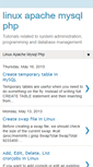 Mobile Screenshot of linuxapachemysqlphp5.blogspot.com