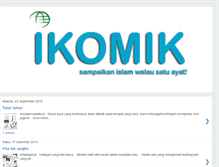 Tablet Screenshot of ikomik.blogspot.com