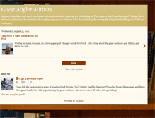 Tablet Screenshot of anglersmarkauthors.blogspot.com