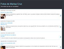 Tablet Screenshot of fotosmarisacruz.blogspot.com