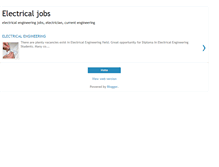 Tablet Screenshot of electricalengineersjobs.blogspot.com