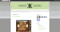 Desktop Screenshot of denisesimonsinteriors.blogspot.com