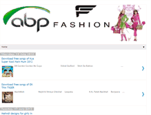 Tablet Screenshot of abpfashion.blogspot.com