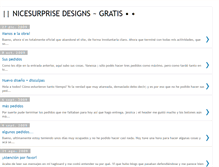 Tablet Screenshot of nicesurprise.blogspot.com
