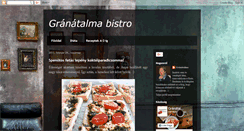 Desktop Screenshot of granatalmabistro.blogspot.com