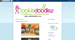 Desktop Screenshot of cookiedoodlez.blogspot.com