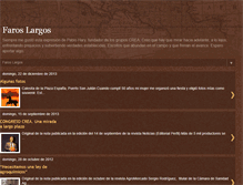 Tablet Screenshot of faroslargos.blogspot.com