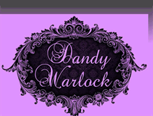 Tablet Screenshot of dandywarlock.blogspot.com