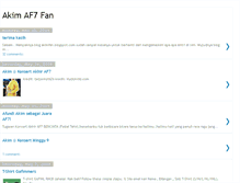 Tablet Screenshot of akimfan.blogspot.com