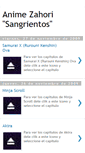 Mobile Screenshot of animezahori-animesangrientos.blogspot.com