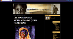 Desktop Screenshot of miradasafricanas.blogspot.com