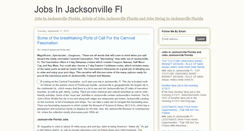 Desktop Screenshot of jobsinjacksonville-fl.blogspot.com