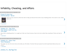 Tablet Screenshot of infidelity-cheating-affairs.blogspot.com