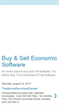 Mobile Screenshot of economicsoftware.blogspot.com