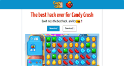 Desktop Screenshot of candycrushcheatfree.blogspot.com