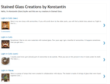 Tablet Screenshot of kstainedglass.blogspot.com