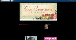 Desktop Screenshot of mycreations-anna.blogspot.com