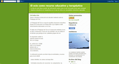 Desktop Screenshot of ocioeducativoyterapeutico.blogspot.com