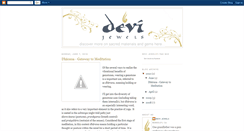 Desktop Screenshot of devijewels.blogspot.com