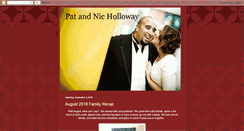 Desktop Screenshot of patandnicholloway.blogspot.com