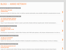 Tablet Screenshot of mikkoketokivi.blogspot.com