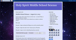 Desktop Screenshot of hsmiddleschoolscience.blogspot.com