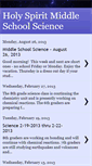 Mobile Screenshot of hsmiddleschoolscience.blogspot.com