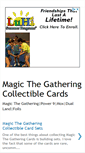 Mobile Screenshot of magicthegatheringcollectiblecards.blogspot.com